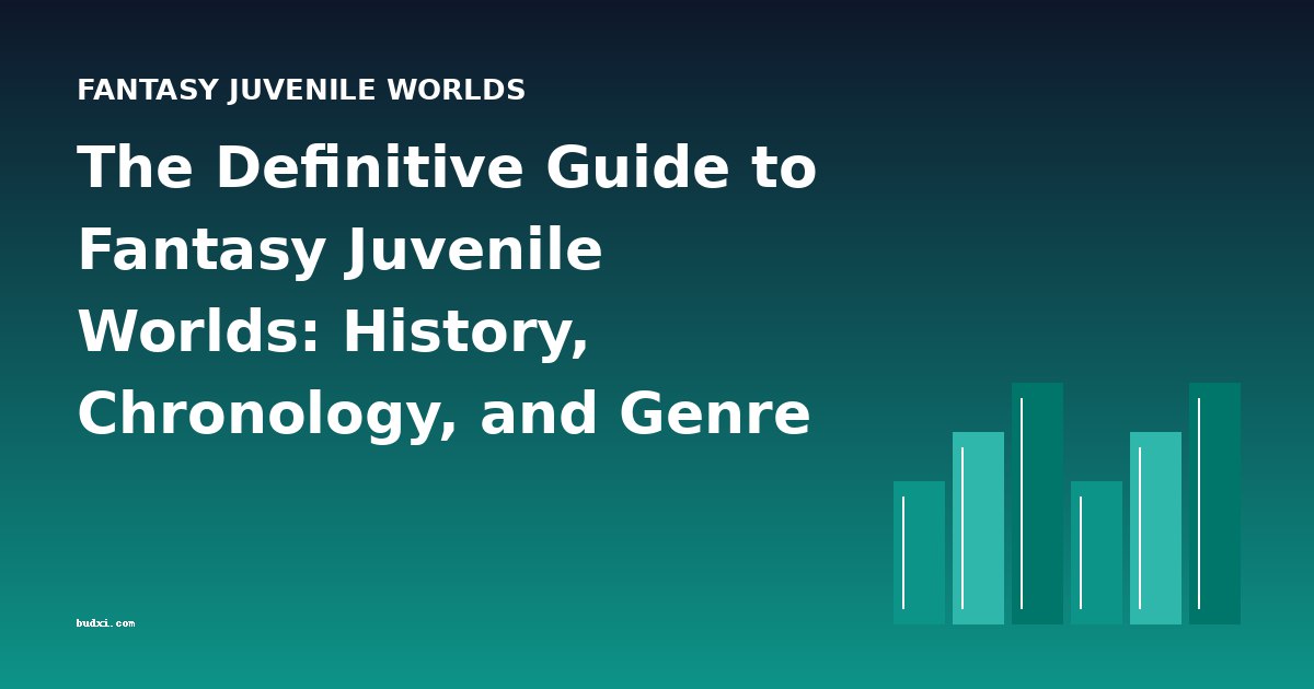 The Definitive Guide to Fantasy Juvenile Worlds: History, Chronology, and Genre Overview