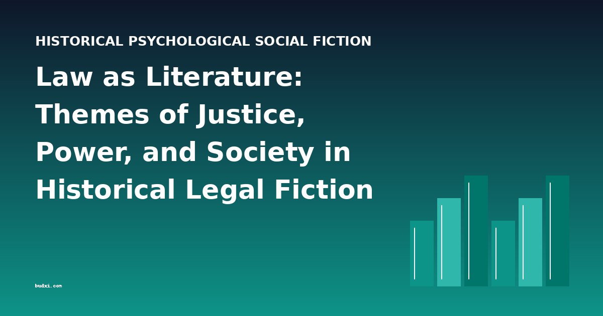 Law as Literature: Themes of Justice, Power, and Society in Historical Legal Fiction