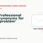 Professional Synonyms for ‘problem’