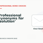 Professional Synonyms for ‘solution’
