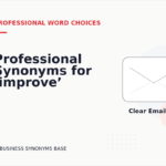 Professional Synonyms for ‘improve’