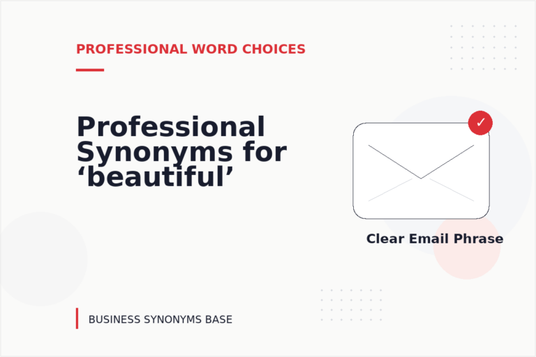 Professional Synonyms for ‘beautiful’