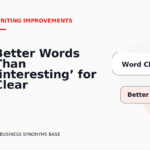 Better Words Than ‘interesting’ for Clear Writing