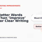 Better Words Than ‘improve’ for Clear Writing