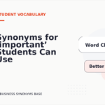 Synonyms for ‘important’ Students Can Use