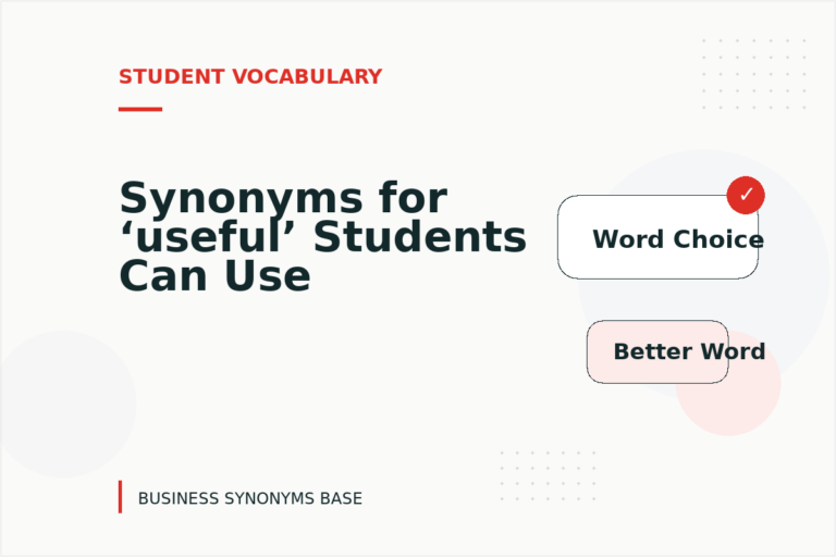 Synonyms for ‘useful’ Students Can Use Synonyms for ‘useful’ Students Can Use
