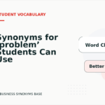 Synonyms for ‘problem’ Students Can Use